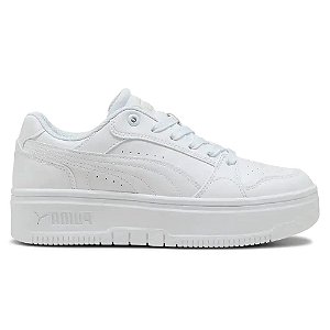 Tênis Puma Rebound Feminino Low BDP Branco