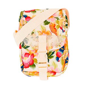 Bolsa Farm Fervo Floral Havaiano Off White