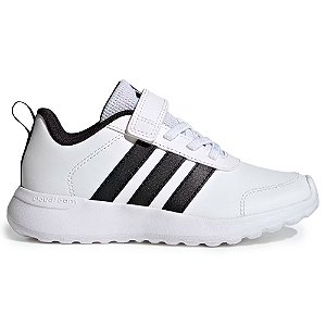 Tênis Adidas VL Move EL C Infantil Branco e Preto