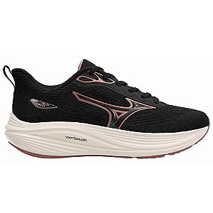 Tênis Mizuno Enigma 3 Preto e Rosé