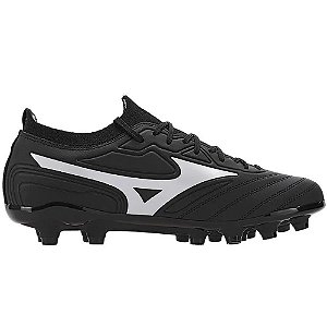 Chuteira Mizuno Campo Regent Club MD Preto e Branco