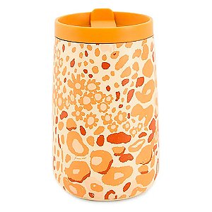 Copo Farm Que Sede 450ml Praia Bahia Off White e Amarelo
