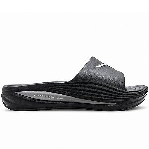 Chinelo Mizuno Slide Neo Preto e Branco
