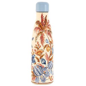 Garrafa Farm Glub Glub 500ml Albânia Off White e Floral