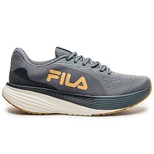 Tênis Fila Shoes Agile Grafite e Caramelo