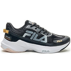 Tênis Fila Recovery Preto e Cinza