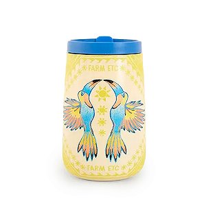 Copo Farm Que Sede 450ml Praia RJ Tardes