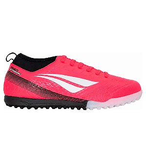 Chuteira Penalty Society Storm 4 Rosa e Preto