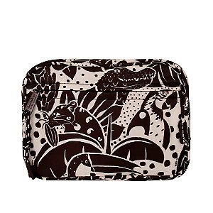 Bolsa Farm Ziriguidum Bichos na Floresta Preto Branco