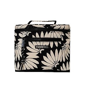 Mini Cooler Farm Farofa Copacabana Preto Off White