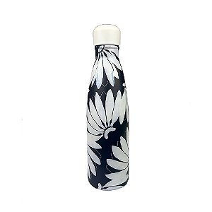 Garrafa Farm Glub 500ML Copacabana Preto Branco