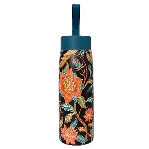 Garrafa Farm Que Sede Amalfi 500ml Preto Floral