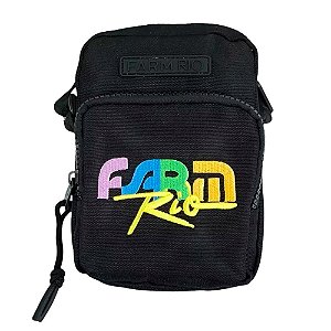 Bolsa Farm Da Gema Rio Fantasia Preto Colors