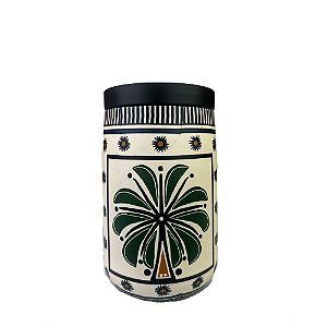 Copo Farm Térmico Sede Jardim Tropical 450ML Off White/Coqueiro