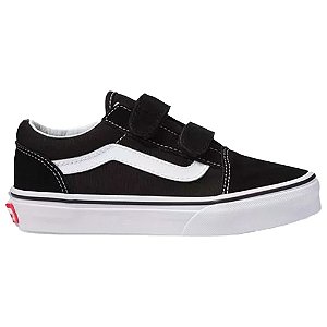 Tênis Vans Old Skool V Infantil Preto Branco