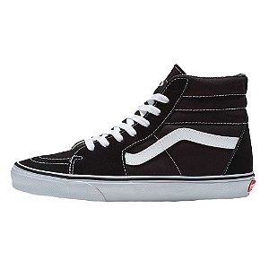 Tênis Vans Ua SK8 Hi Cano Alto Unissex Preto Branco