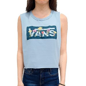 Regata Vans Tussy Tank Feminina Azul