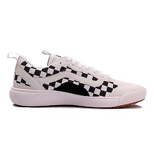 Tênis Vans Ultrarange Exo Checkerboard Feminino Branco Preto