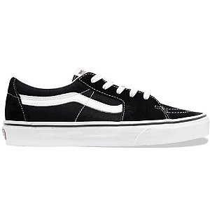 TENIS VANS SK8 LOW UNISSEX - PTO/BCO