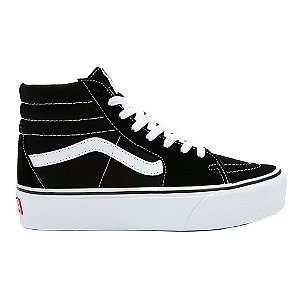 TENIS VANS SK8 HI PLATFORM FEM PTO/BCO