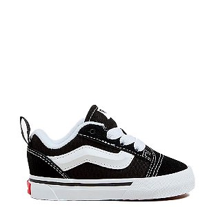 Tênis Vans Knu Skool Infantil Preto Branco