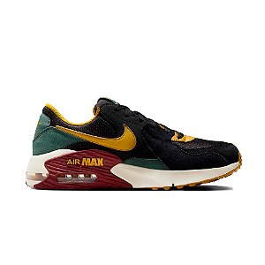 Tênis Nike Air Max Excee Masculino Preto Amarelo Verde