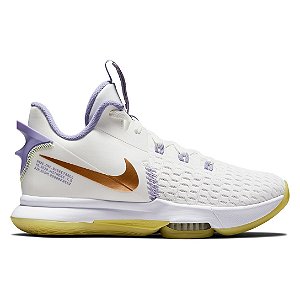 Tênis Nike Lebron Witness 5 Branco Colors