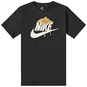 Camiseta Nike Sportwear Shine Futura Asbury Preta