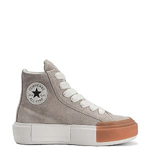 Tênis Converse Cruise Crafted 90 Sport Plataforma Feminino Cinza