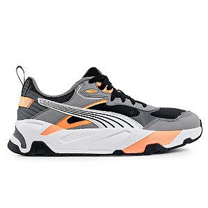 Tênis Puma Trinity Desert Road Masculino Cinza Branco Laranja