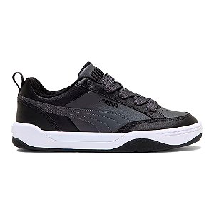 Tênis Puma Park Lifestyle BDP Masculino Preto Cinza Branco