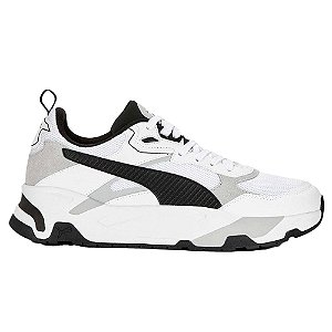 Tênis Puma Trinity Masculino Branco Preto Cinza