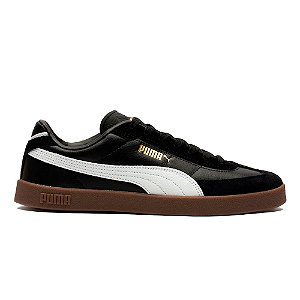 Tênis Puma Club II Era Masculino Preto Branco Marrom