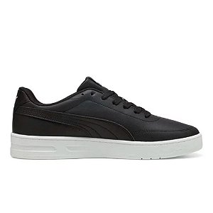 Tênis Puma Court Classic Clean BDP Preto e Branco