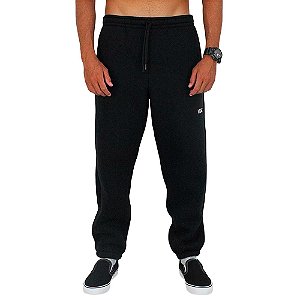 Calça Vans Moletom Core Basic Flee Masculina Preto
