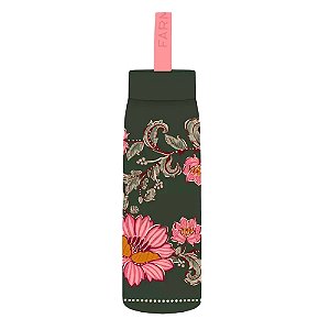 Garrafa Farm Que Sede Ravenala 500ml Verde Rosa