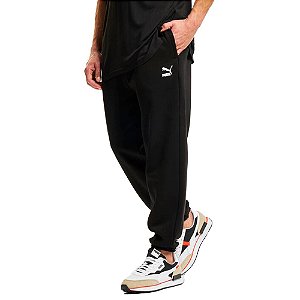 Calça Puma Classics Relaxed Masculina Preto Branco