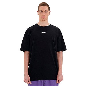 Camisa Baw Selfie Logo Masculina Preto