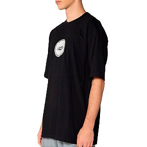 Camisa Oakley Heritage Metal Tee Masculina Preto