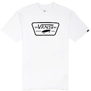 Camiseta Vans Full Patch Branca