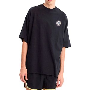 Camisa Baw Oversized Naval Classy Masculina Preto Colors