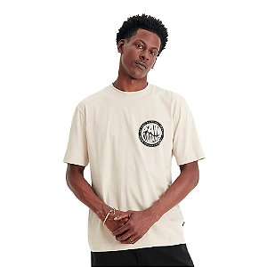 Camisa Baw Regular Fourteen Masculina Bege Preto
