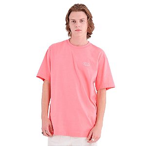 Camisa Baw MC Regular Color Refletive Masculina Rosa Chiclete