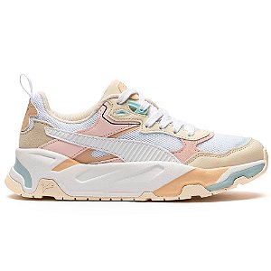 Tênis Puma Trinity Feminino Bege e Rosê