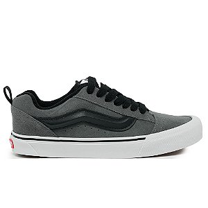Tênis Vans Knu Skool Cinza/Preto