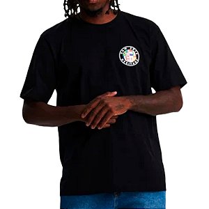 Camiseta Regular BAW Global Unissex Preta