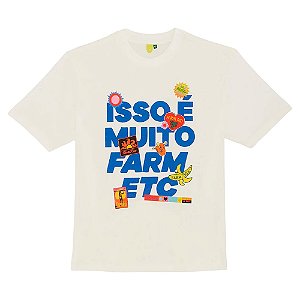 Camisa Farm Ipanema Muito Farm Feminina Off White