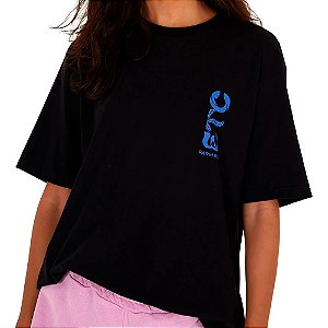 Camisa Farm Ipanema Etc Feminina Preto/Azul