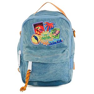 Mini Mochila Farm Borogodó Patch Rio Jeans