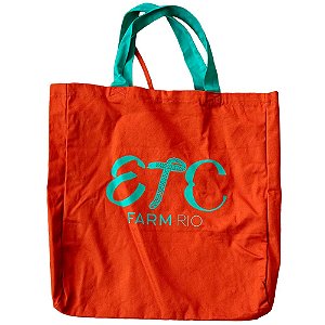 Totebag Farm Praiana Coletivo Etc Marrom